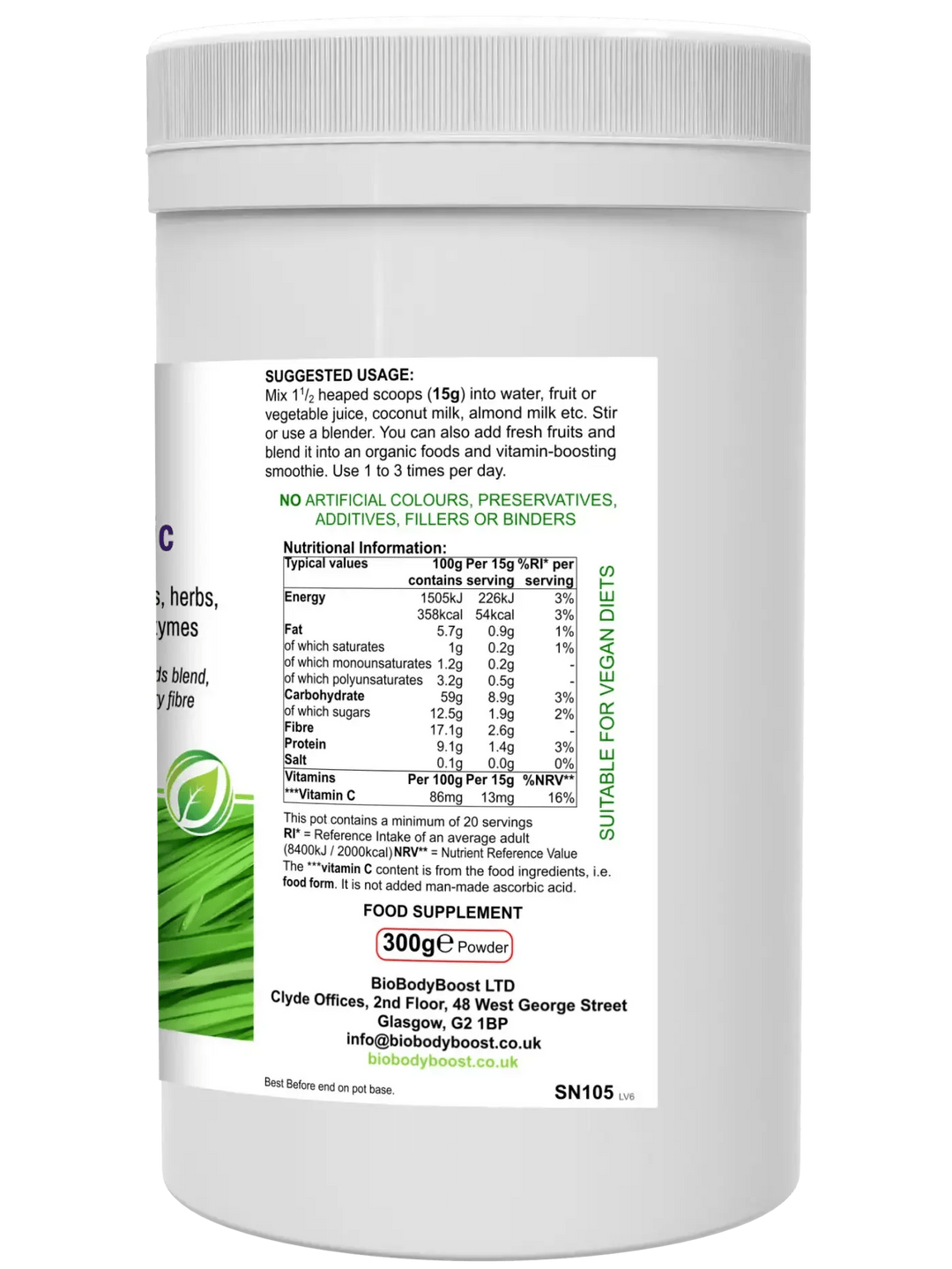 BioGreenz - Organic Green Meal Shake