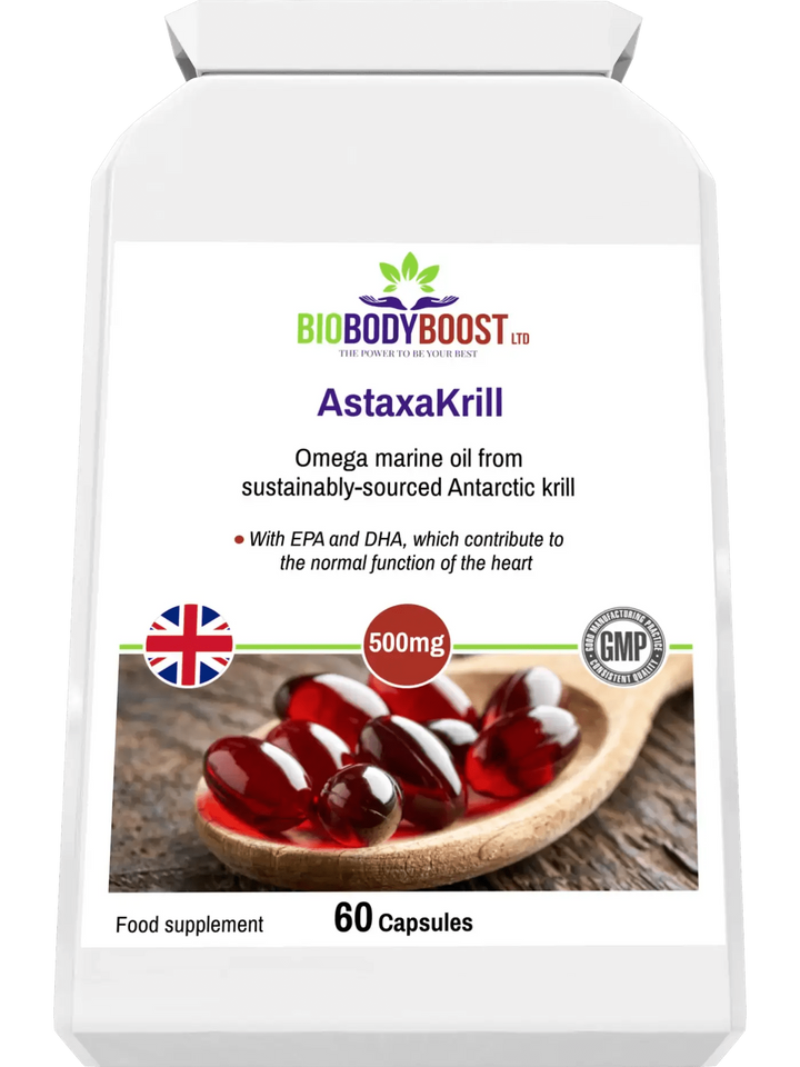 AstaxaKrill - Antarctic Krill Oil Capsules