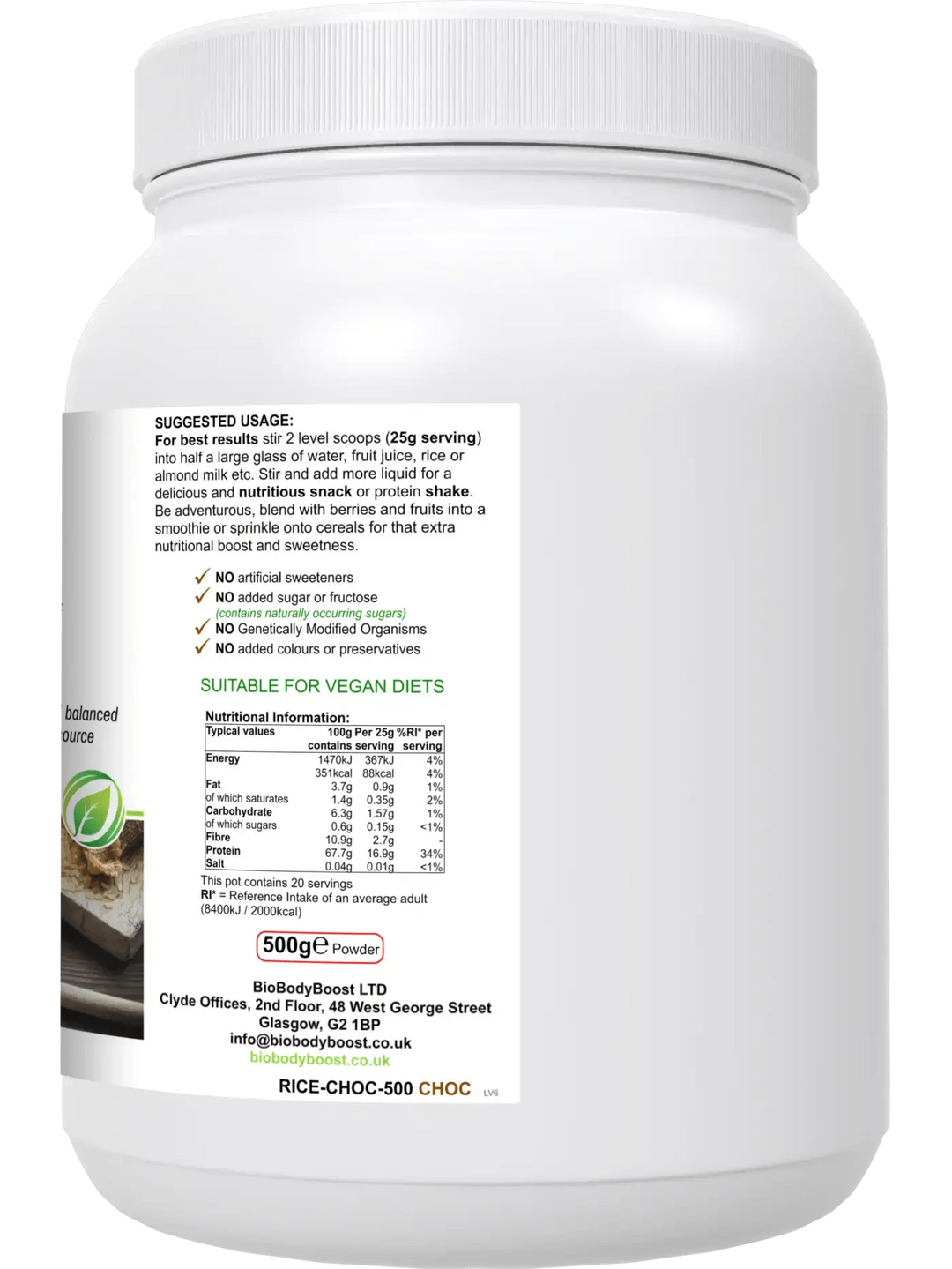 RicePro - Rice Protein Powder Blend