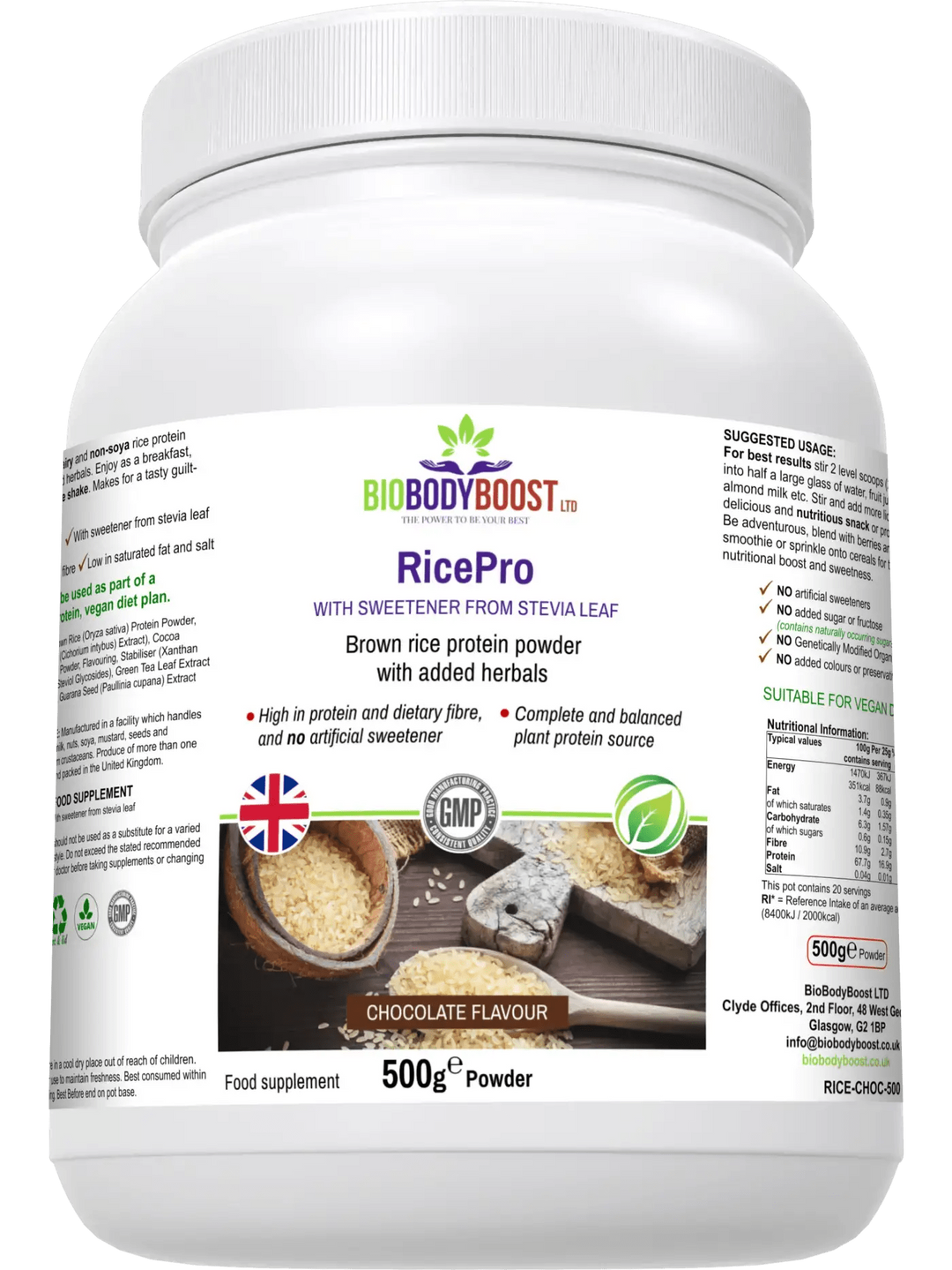 RicePro - Rice Protein Powder Blend