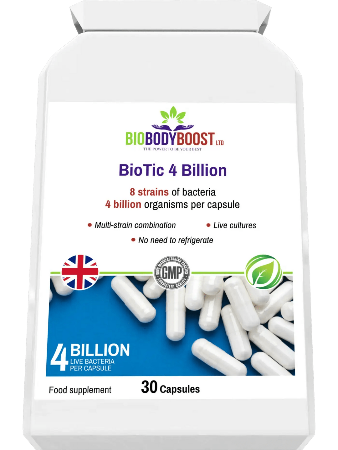 BioTic 4 Billion - Multi-Strain Live Culture Combination