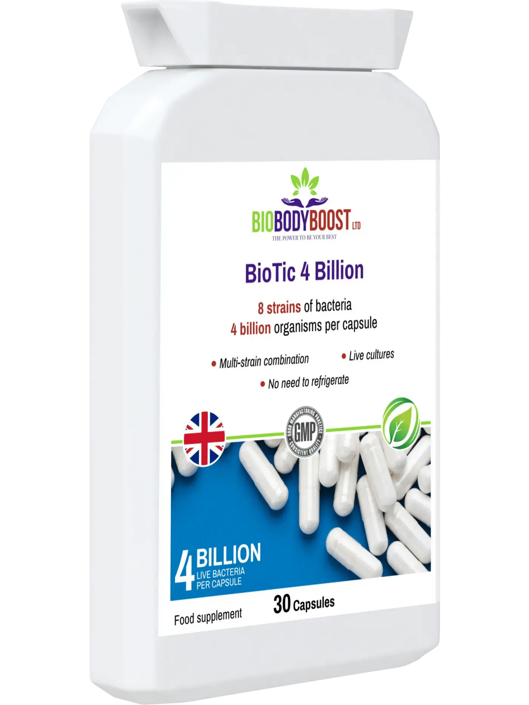 BioTic 4 Billion - Multi-Strain Live Culture Combination