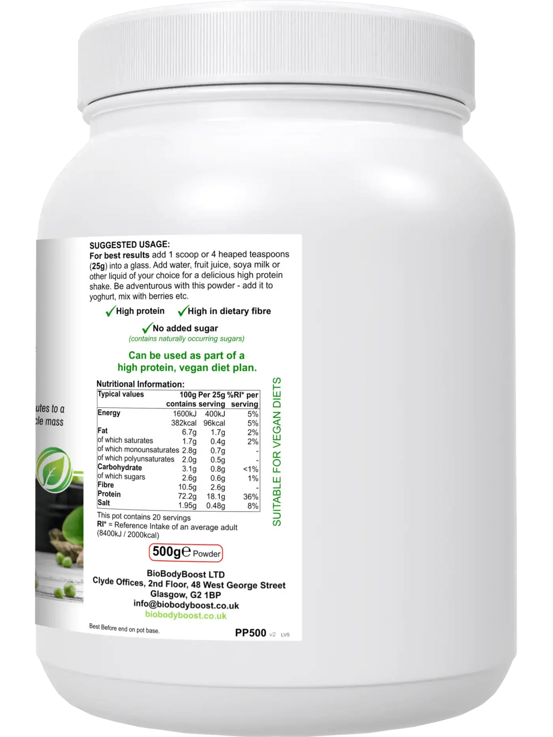 PeaPro - High Protein Pea Powder