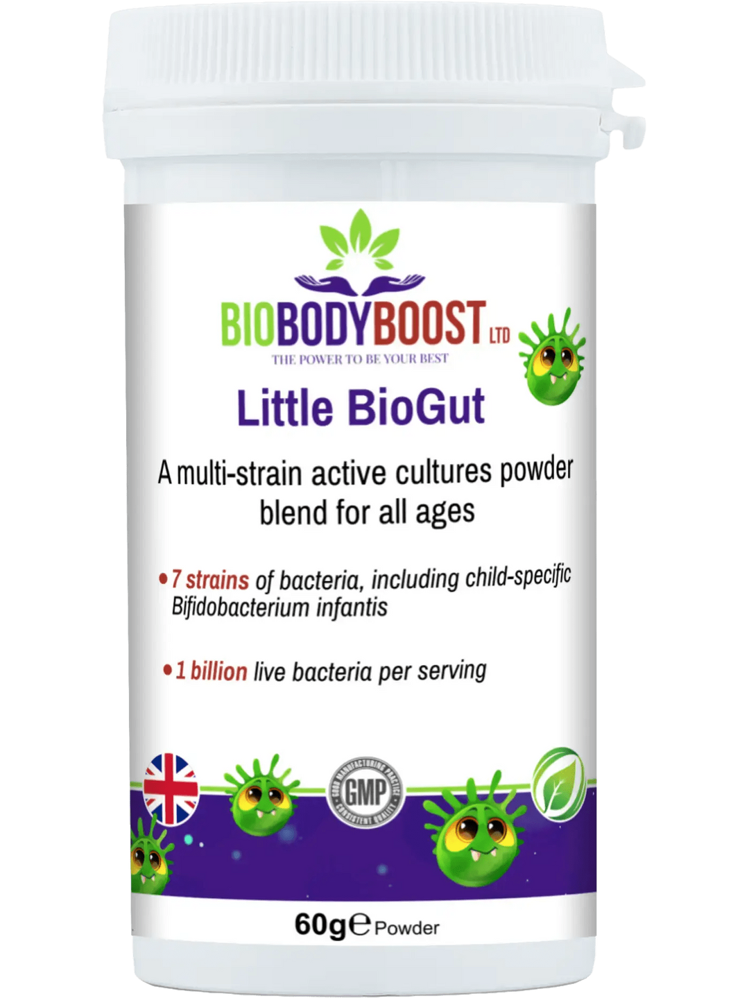 Little BioGut - Vegan Kids Probiotics