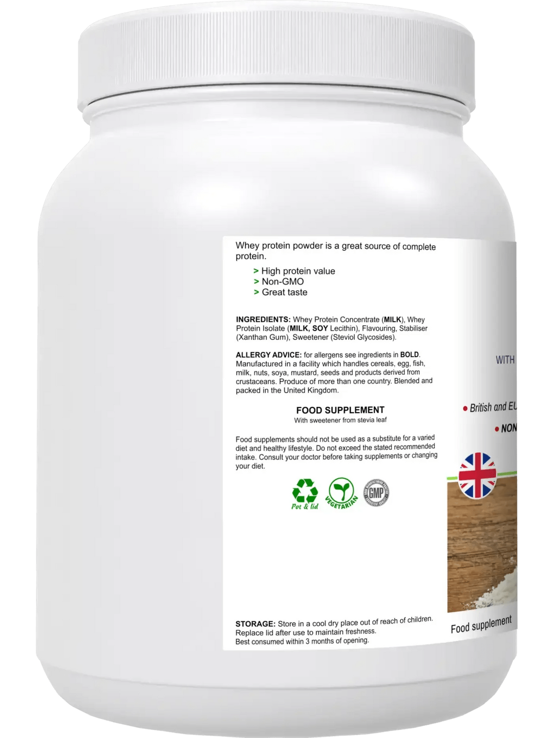 WheyPro (Vanilla flavour) Whey Protein Powder