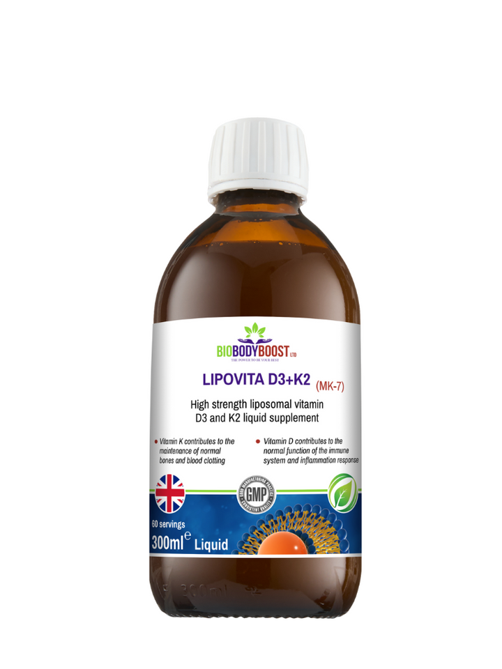 LIPOVITA D3+K2 - Liposomal Vitamin D3+K2