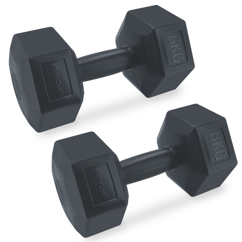 Spokey Monster Dumbbells 2x 6 kg SPK-943623