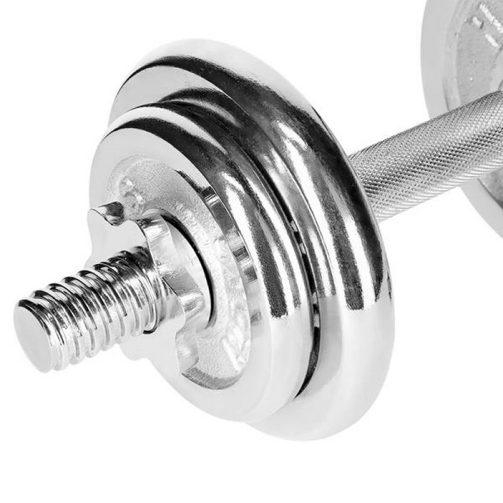 Barbells in a CHROME HMS 2x10kg STC20 Case