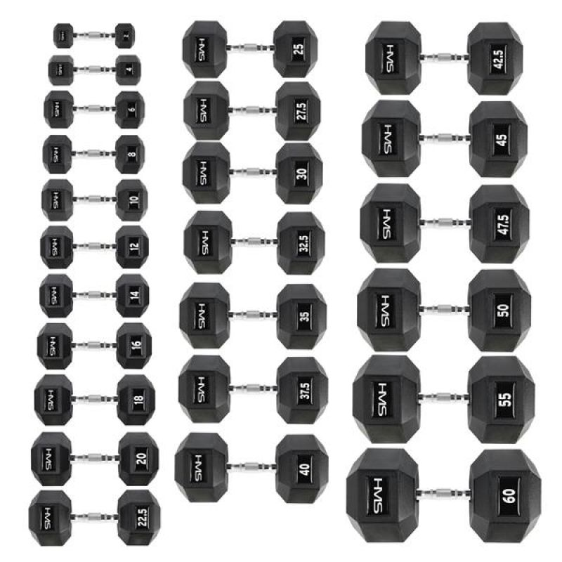 HMS HEX PRO 27.5 kg Dumbbell