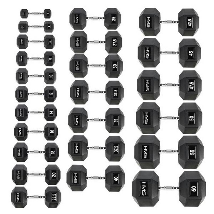 HMS Hex Pro 40 KG Dumbbell