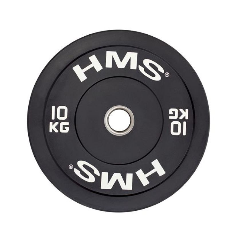 Olympic Plate HMS BLACK BUMPER 10 kg BBR10