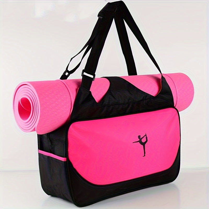 Yoga Mat Storage Bag - Durable Oxford Fabric, Waterproof, Perfect for Daily Fitness & Training Gear