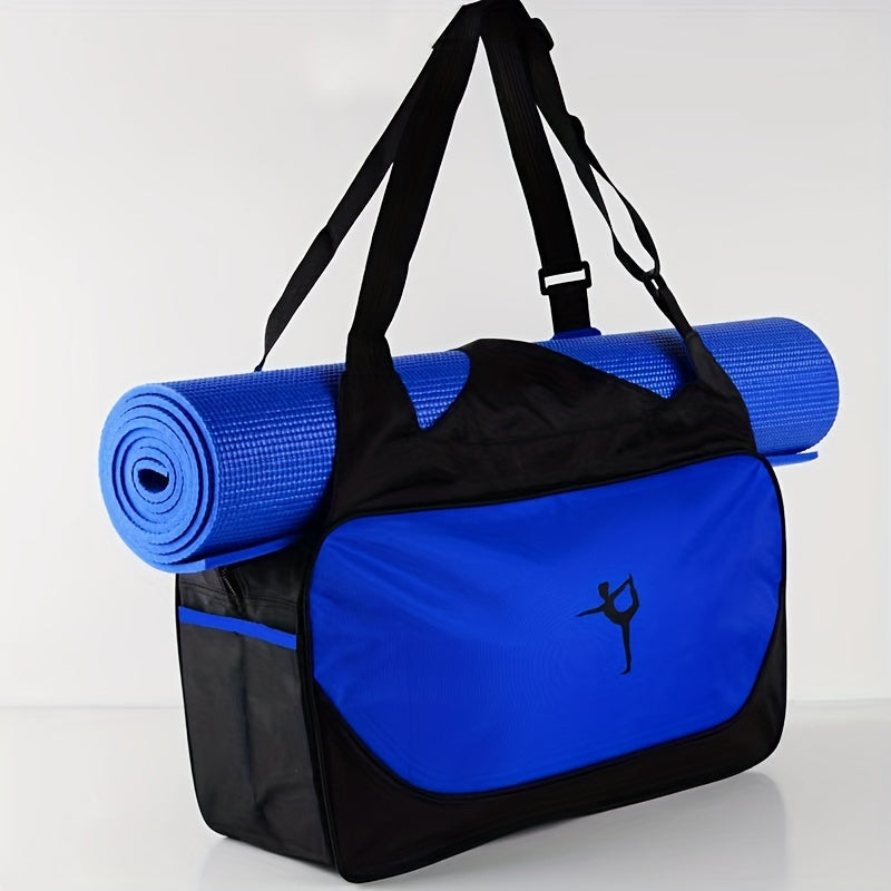 Yoga Mat Storage Bag - Durable Oxford Fabric, Waterproof, Perfect for Daily Fitness & Training Gear