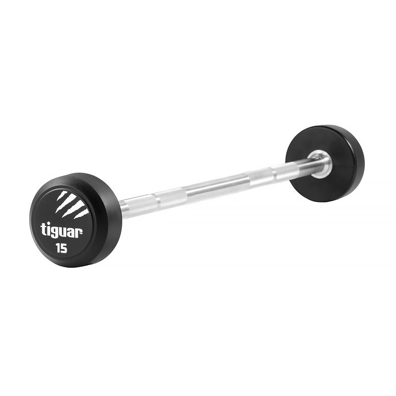 Barbell straight tiguar PU 15 kg TI-WPBPU015