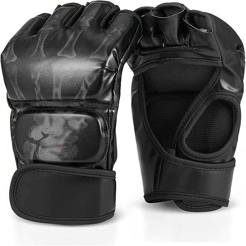 A Pair of Boxing Training Gloves Suitable for Adults, Both Men And Women, for Sparring And Martial Arts. These Gloves Are Designed for Taekwondo, Muay Thai, And Mixed Martial Arts, Including Boxing Training Equipment, Sports