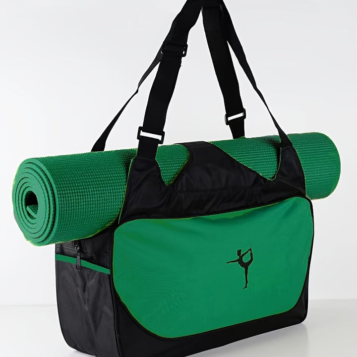 Yoga Mat Storage Bag - Durable Oxford Fabric, Waterproof, Perfect for Daily Fitness & Training Gear