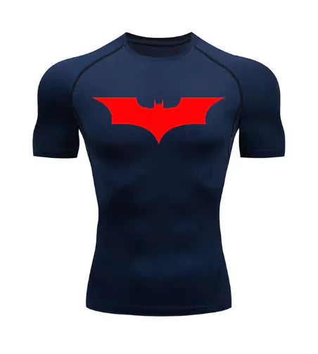 Mens T-shirt Long Sleeve Compression Shemd Sun Protection