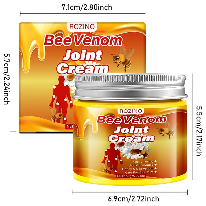 150g bee venom care cream, containing bee venom, chamomile, sunflower oil, aloe essence, moistens the skin, delicate, elastic, moist, transparent, fast absorption, light, easy absorption, persistent use, mild