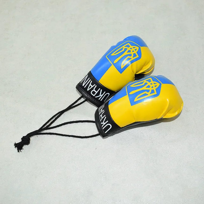 Newborn Photography Props Mini Simulation Boxing Glove Boxing Flag Gloves for Baby Photo Prop Decorated Accessories