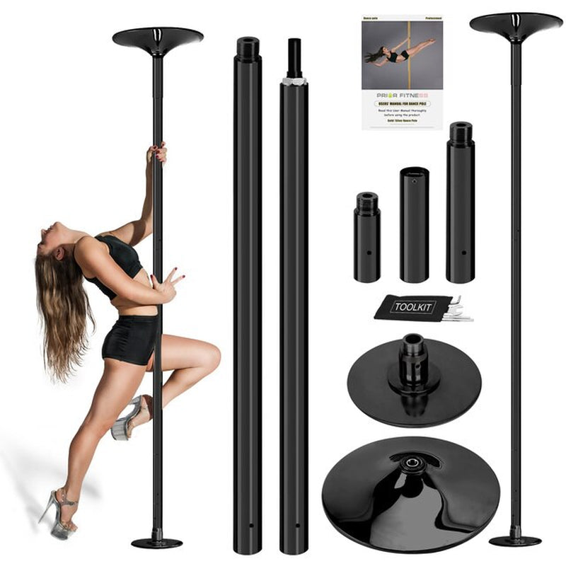 45Mm Professional Golden Stripper Pole Dance Spin Pole Removable Home Fitness Exercise Training Pole D POLE Kit Freeshipping