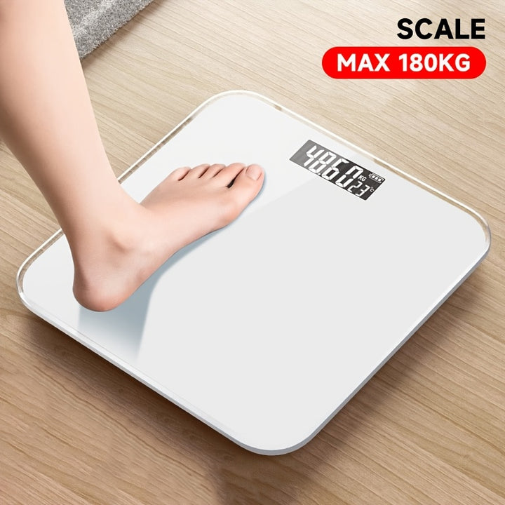 [Popular Choice] High Precision Digital Weight Scale, Durable Electronic Body Scale with LCD Display, Battery-Powered (Batteries Not Included) - ACCUWAY