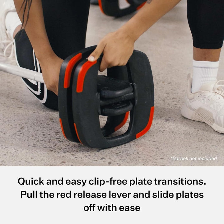 Dual Purpose Ergonomic Exercise Weight Plates for Total Body Workouts