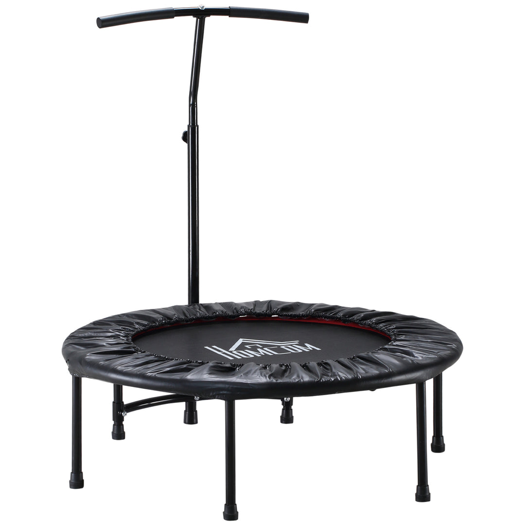 40'' Trampoline Rebounder Indoor Outdoor Adult Mini Jumper with Adjustable Handle