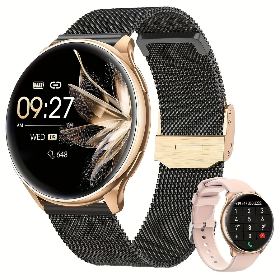 1pc LITTLE MEATBALL Smartwatch with Wireless Call & SMS, Minimalist Design, 3.35cm TFT Screen, 360x360 Resolution, IP67 Water Resistant, 19 Sports Modes, Music Player, Sleep Tracker, Pedometer, Magnetic Charging, 260mAh Recha