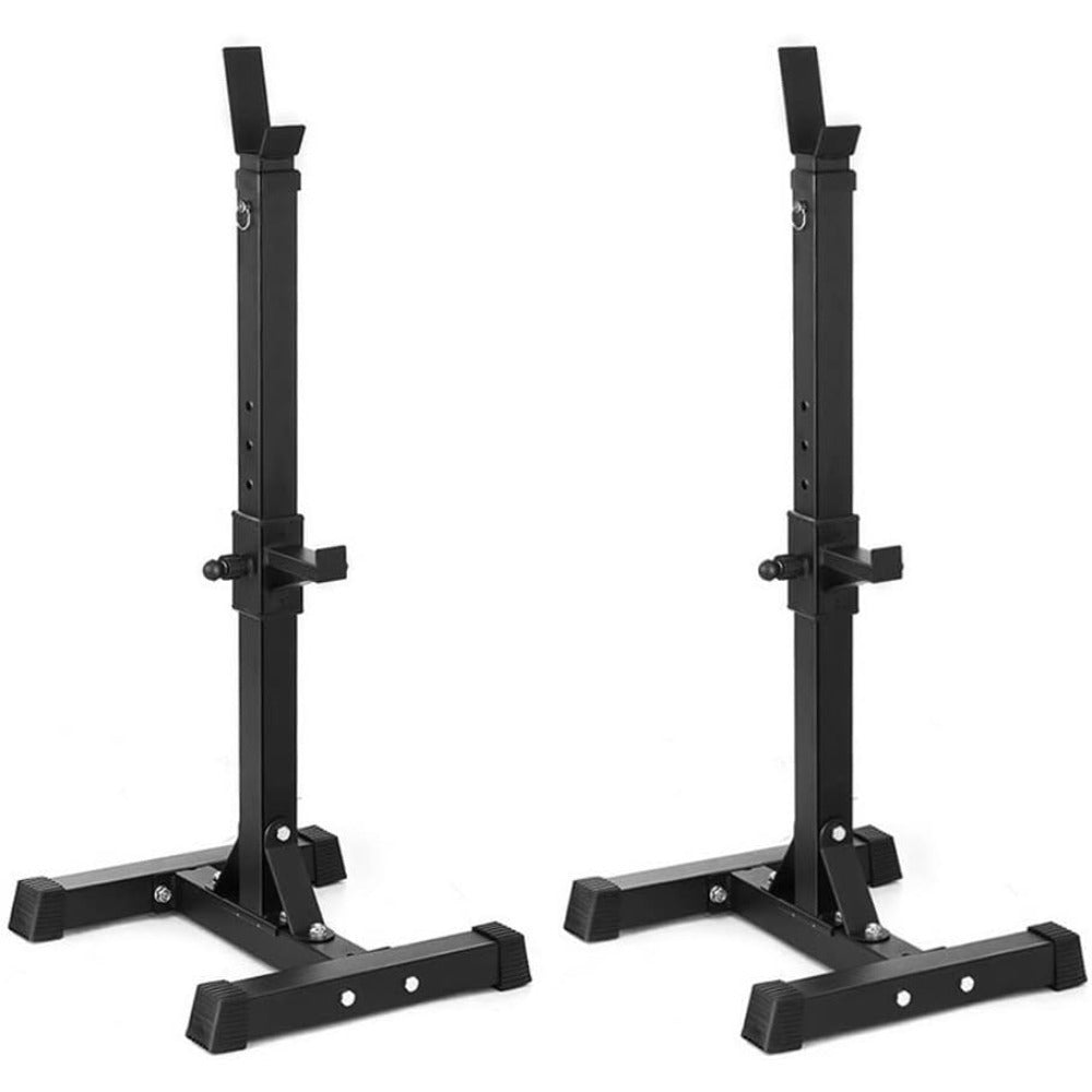 Squat Rack Heavy Duty Barbell Rack Adjustable Weight Lifting Bar Rack Dip Stand Weight Bench Press Rack Support Squat Stands For Home Gym Weight Lifting Equipment Max Load 249.48 KG