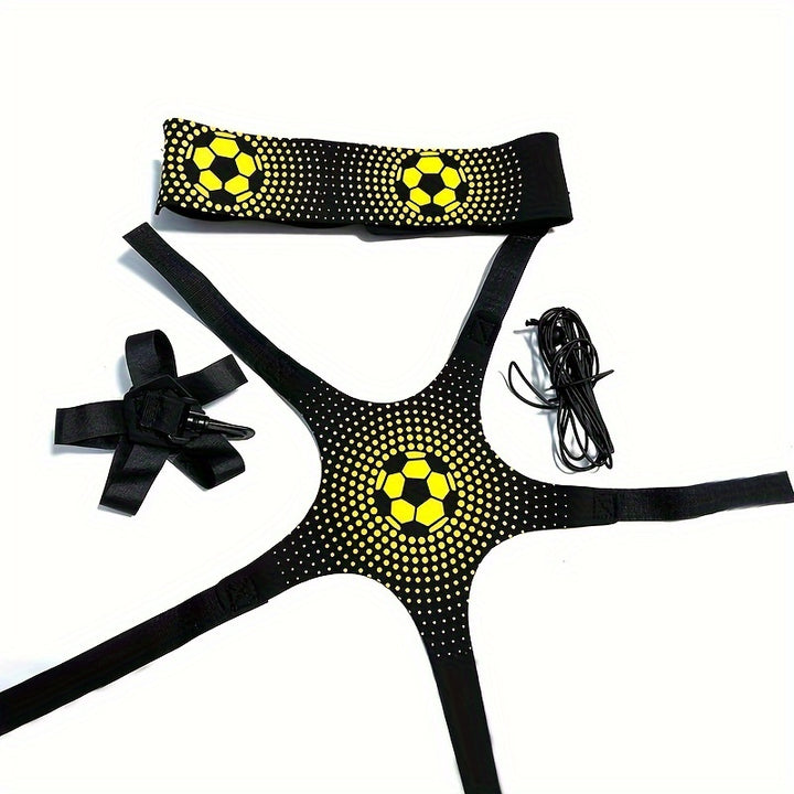 Football Kick Trainer For Single Practicing, Adjustable Elastic Soccer Ball Auxiliary Training Equipment, Football Training Belt