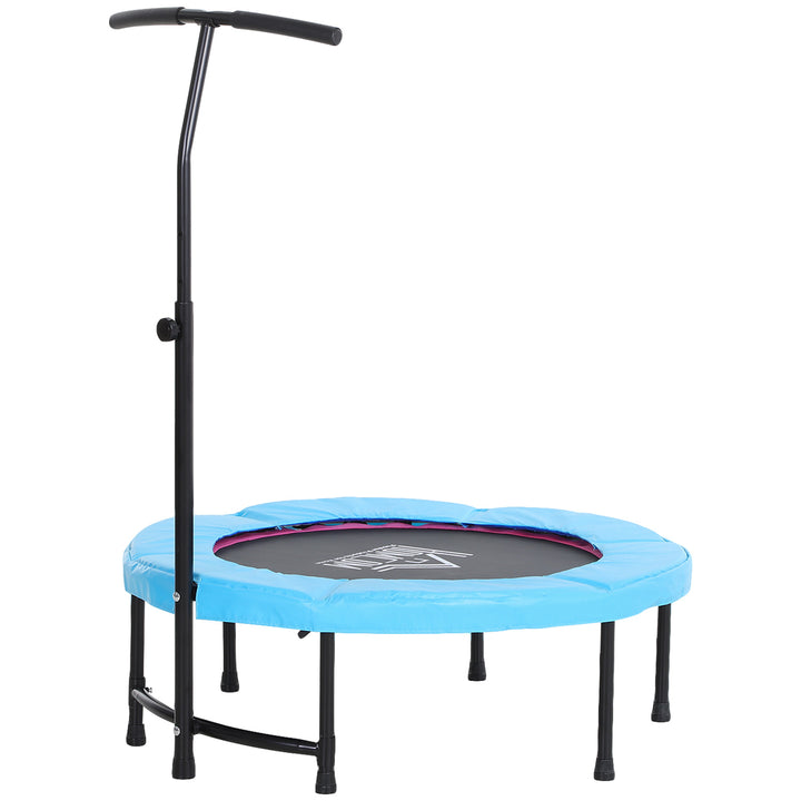 40'' Trampoline Rebounder Indoor Outdoor Adult Mini Jumper with Adjustable Handle