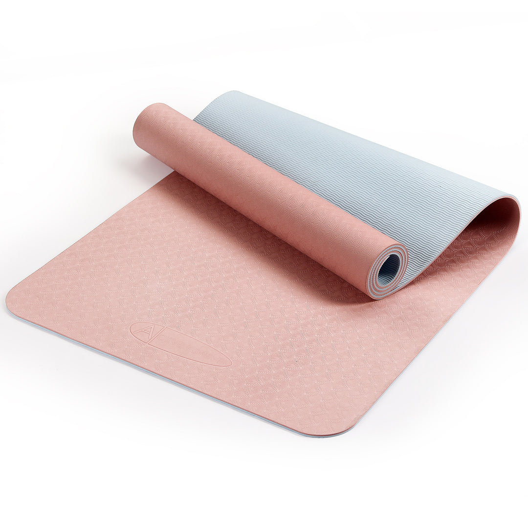 6mm TPE Yoga Mat Moisture-proof Non-slip Yoga Mat Thickened Fitness Mat For Home Gym Training