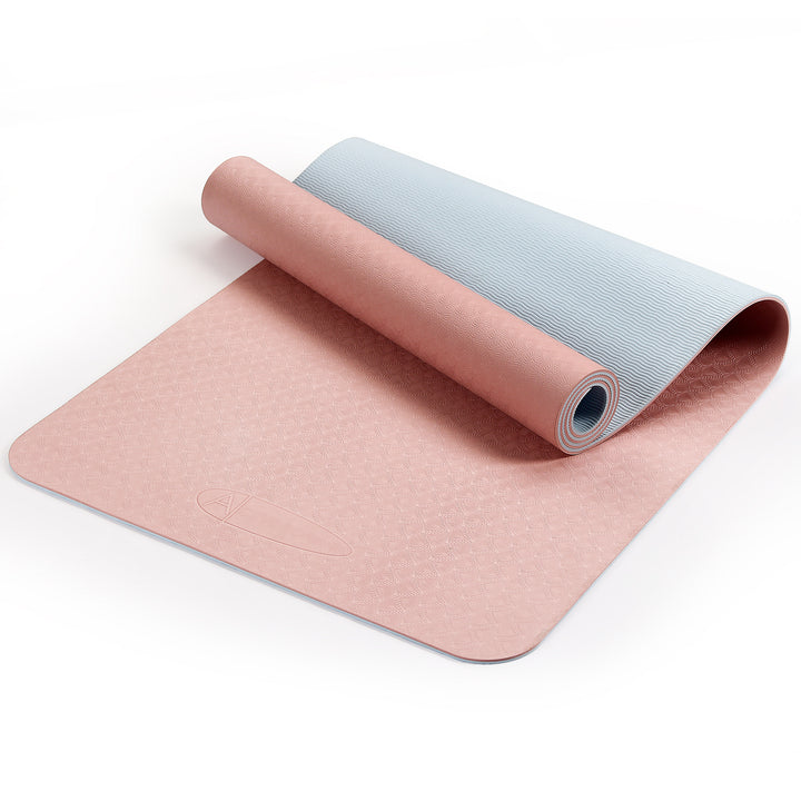 6mm TPE Yoga Mat Moisture-proof Non-slip Yoga Mat Thickened Fitness Mat For Home Gym Training