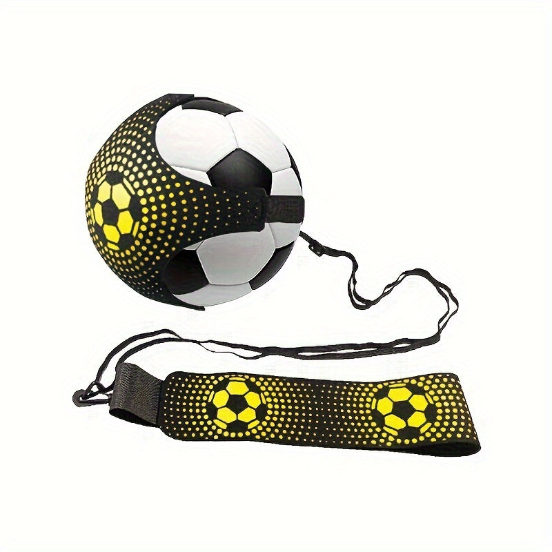 Football Kick Trainer For Single Practicing, Adjustable Elastic Soccer Ball Auxiliary Training Equipment, Football Training Belt