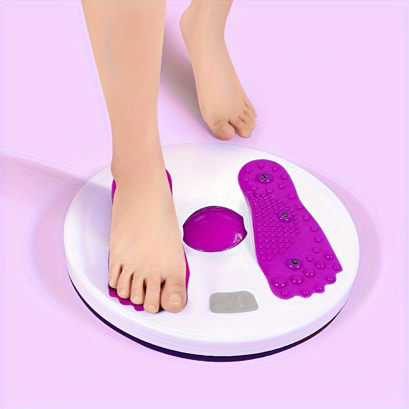 Waist Twisting Plate, Foot Massage Twist Board, Dancing Waist Twisting Machine, For Weight Loss, Body Shaping, Balance Training & Waist Exercise (Size: 10.4in*10.4in*11in/26.42cm*26.42cm*27.94cm, Weighting For 440.92LB)