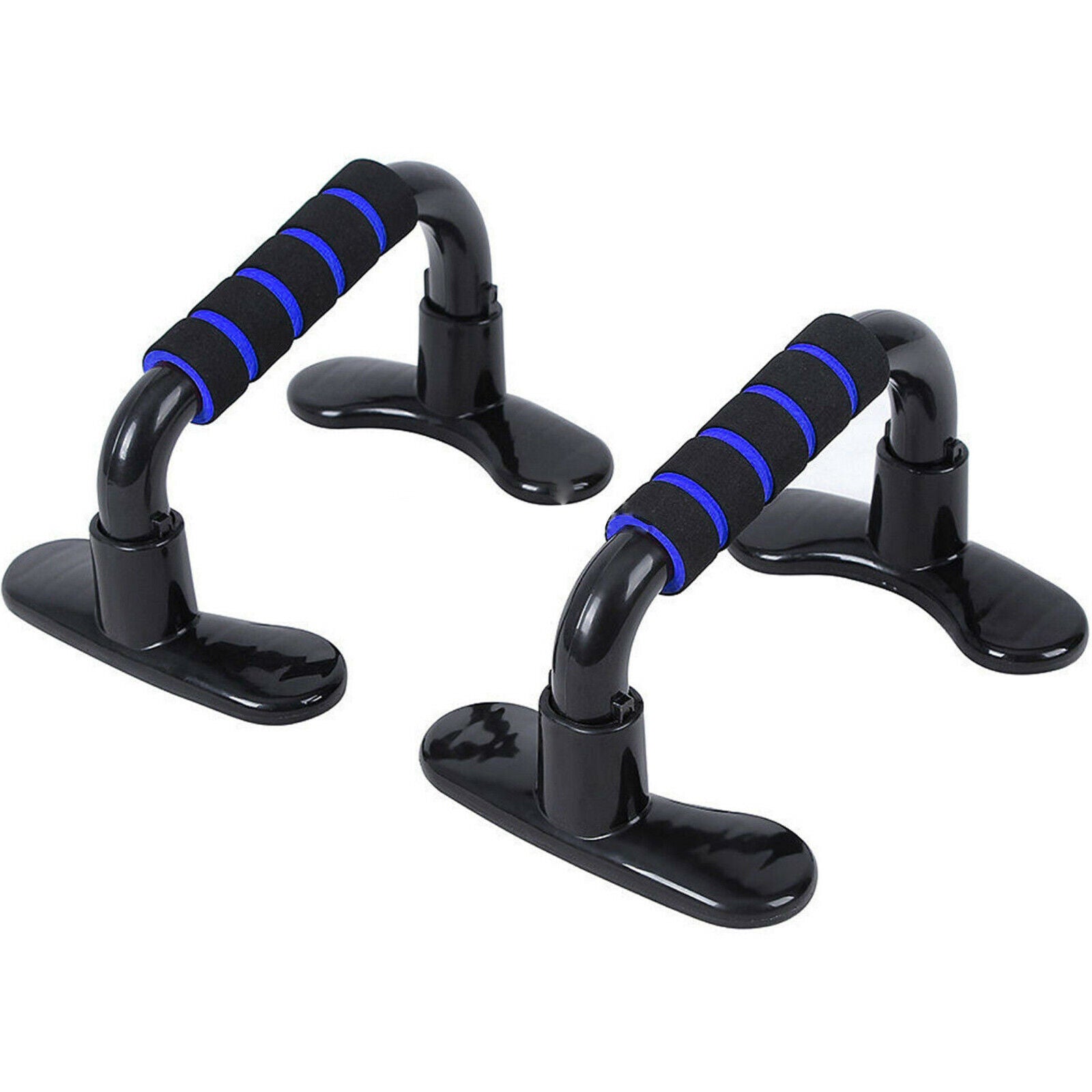 2 PCS PUSH up BARS STAND FOAM HANDLES for GYM FITNESS EXERCISE CHEST PRESS PULL