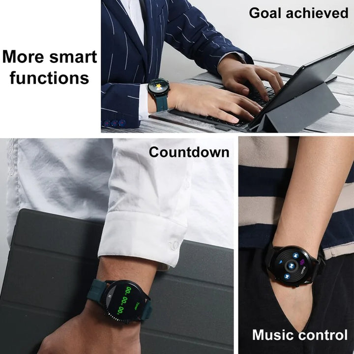 Bluetooth Smart Watch Blood Pressure Blood Oxygen IP67