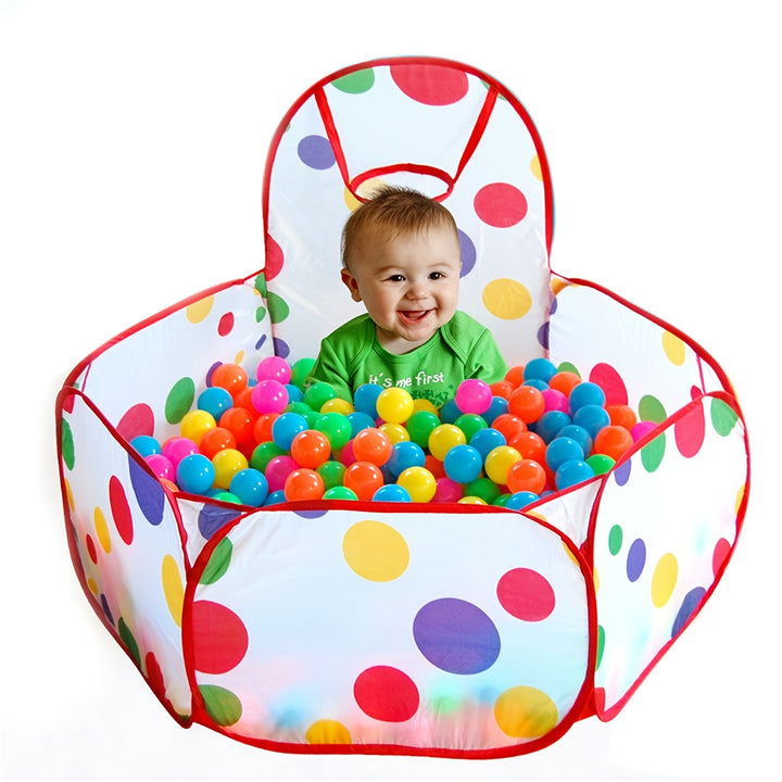 Kids Ball Pit Pop Up Play Tent Playhouse With Basketball For Childrens Boys Girls Baby Birthday Toy Themed Pretend Indoor Outdoor Games Party Crawl (Balls Not Included) sea and beach accessories