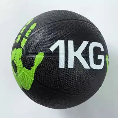 Gravity Ball 1pc Waist Abdomen Exercise Balance Ball Rehabilitation Training Exercise Solid Rubber Fitness Medicine Ball