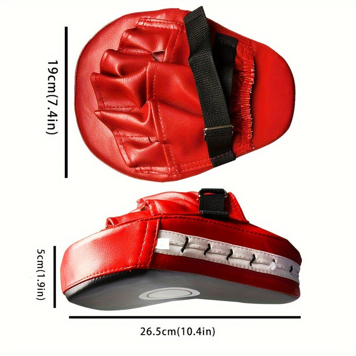 Premium Boxing Gloves & Target Pad Set - Ideal for Karate, Sanda & Free Fighting - Enhance Your Martial Arts Skills