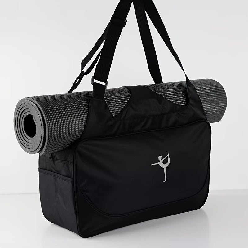 Yoga Mat Storage Bag - Durable Oxford Fabric, Waterproof, Perfect for Daily Fitness & Training Gear