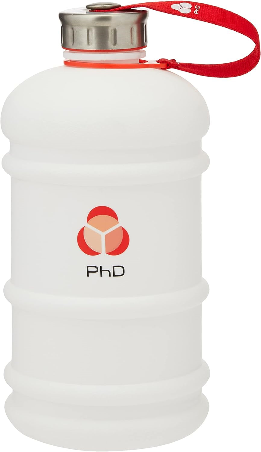 Phd Nutrition 2.2 Litre Water Bottle Jug, Matte White