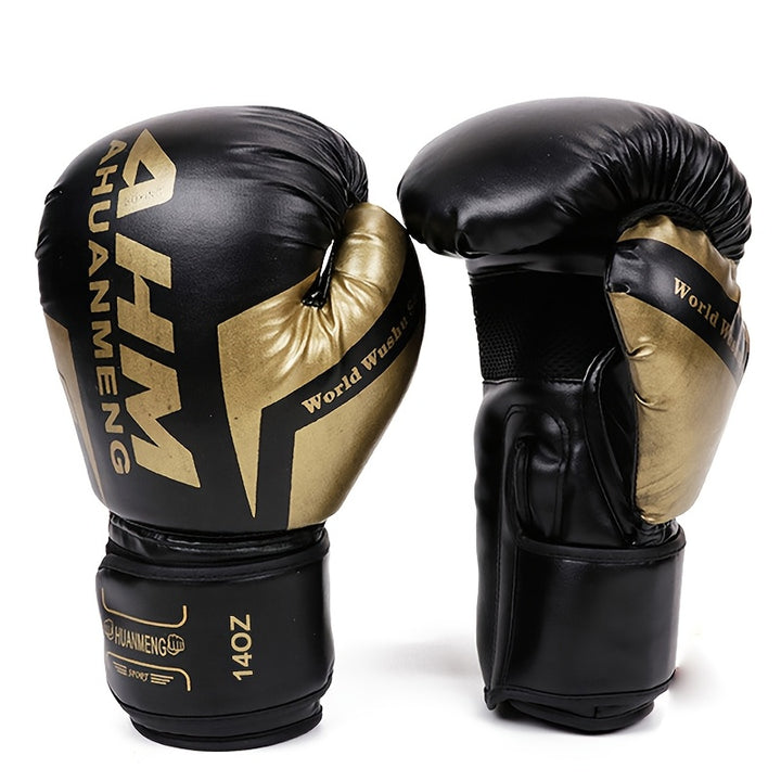 YOBENKI Boxing Gloves for Men & Women, Shock-Absorbing Training Gloves for Muay Thai, Taekwondo, MMA, Pull-On Closure, Faux Leather, Ideal for Valentine's, Thanksgiving, Christmas Festivities