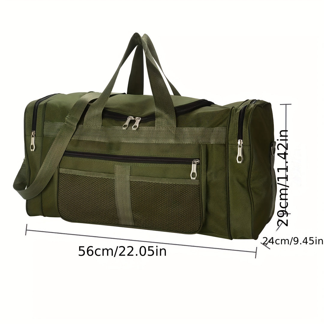 Mens Large Sports & Gym Holdall Bag - SPORTS TRAVEL WORK EQUIPMENT DUFFLE