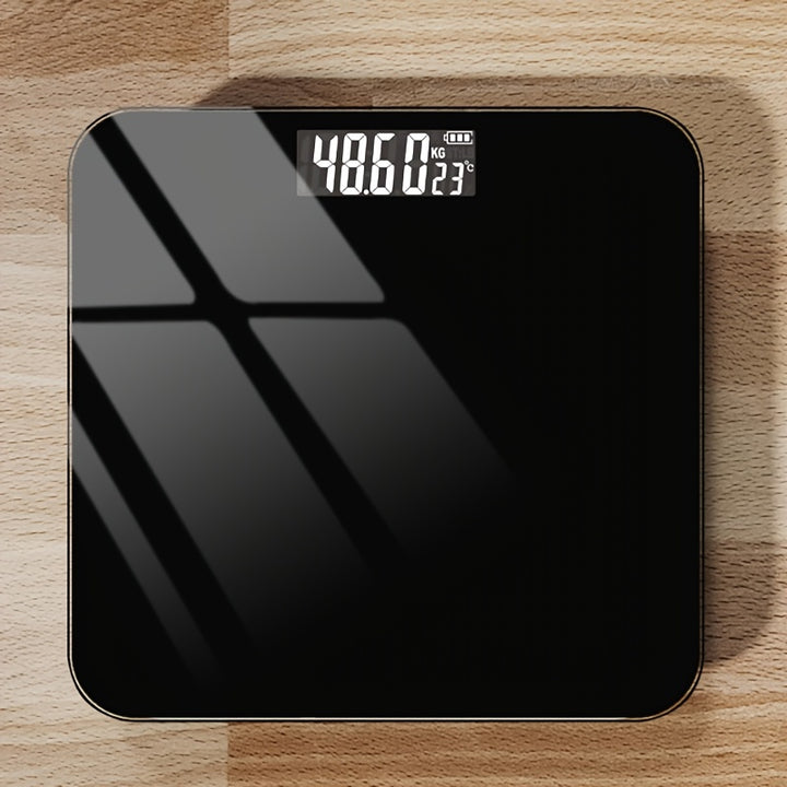 [Popular Choice] High Precision Digital Weight Scale, Durable Electronic Body Scale with LCD Display, Battery-Powered (Batteries Not Included) - ACCUWAY