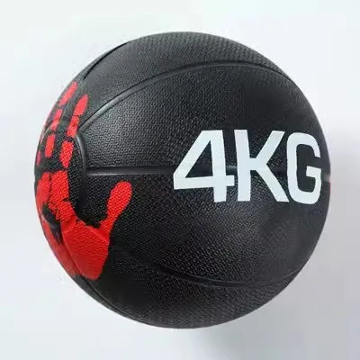 Gravity Ball 1pc Waist Abdomen Exercise Balance Ball Rehabilitation Training Exercise Solid Rubber Fitness Medicine Ball