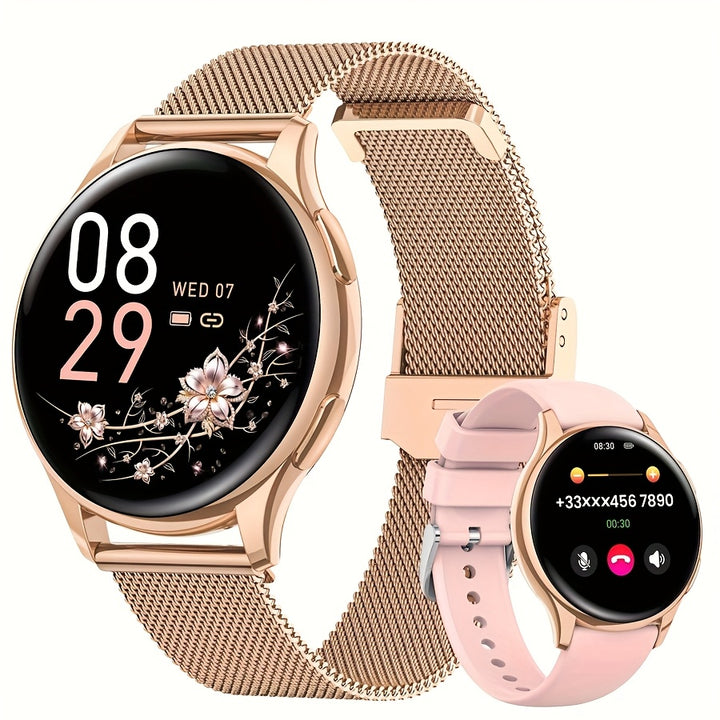 1pc LITTLE MEATBALL Smartwatch with Wireless Call & SMS, Minimalist Design, 3.35cm TFT Screen, 360x360 Resolution, IP67 Water Resistant, 19 Sports Modes, Music Player, Sleep Tracker, Pedometer, Magnetic Charging, 260mAh Recha