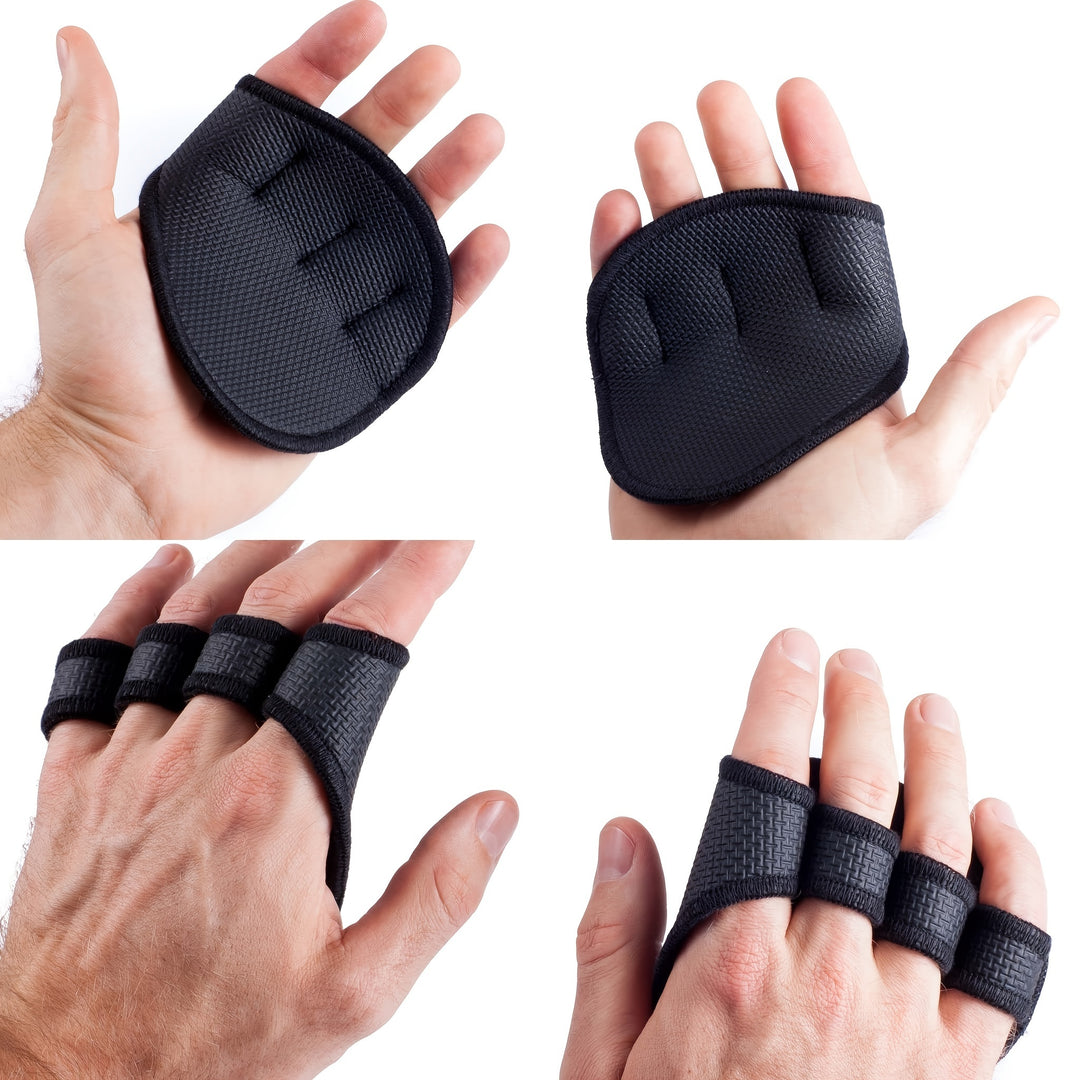 MKAS Neoprene Lifting Grips - Non-Slip, Sweat-Resistant Hand Pads for Weightlifting, Calisthenics & Powerlifting - Fit