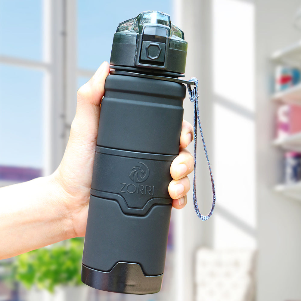 Bpa Free Water Bottle 400/500/700/1000ml Portable Anti-fall Leak-proof