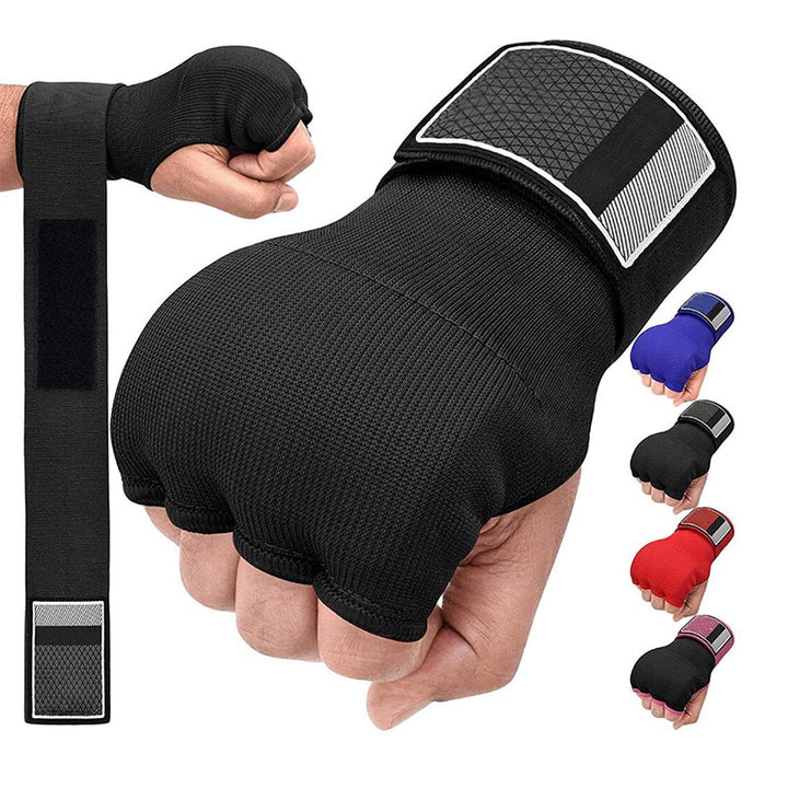 Boxing Hand Wrap Inner Gloves Half Finger Gel Boxing Glove For Muay